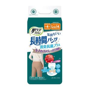 クレシア アクティ 介護用パンツ Lサイズ 28枚入　レトロ 日本製紙クレシア アクティ うす型やわらかパンツ（約2回分吸収