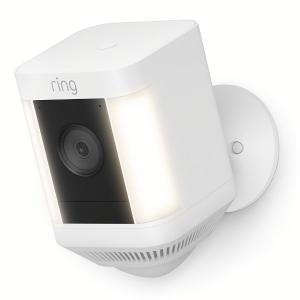 Ring Spotlight Cam Plus、Battery (リング スポットライトカム プラス バッテリーモデル) センサーライト付屋外カメラ ホワイト B09J6FWP3Z Amazon (D)｜unidy-y