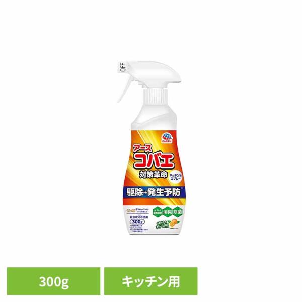 虫ケア用品 防虫剤 小バエ ナチュラス 天然由来成分のコバエよけ キッチン用 300g アース製薬