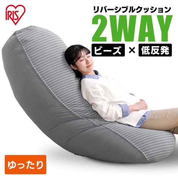 リバーシブルビーズクッション RBC-3P アイリスオーヤマ