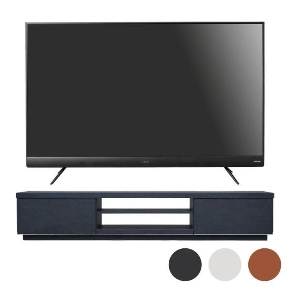 テレビ テレビ台 セット おしゃれ 4Kテレビ 49型 音声操作 テレビ台BAB150 アイリスオー...