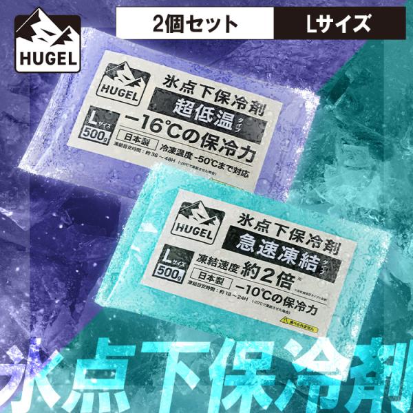 保冷剤 パック Lサイズ 2個 長時間 急速凍結 超低温 軽量 ピクニック 部活 クーラーボックス ...