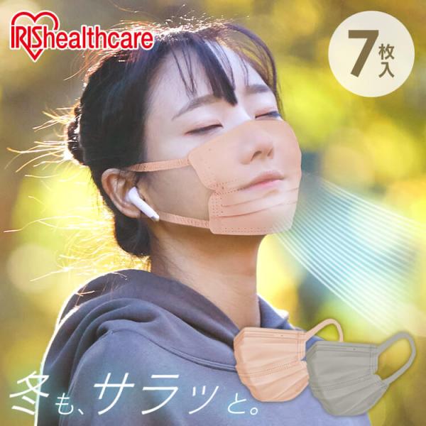 ナノエアーマスク ふつうサイズ PK-TN7L プリーツ 7枚入り アイリスオーヤマ