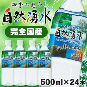 ミツウロコビバレッジ 水 500ml 48本 天然水 ペットボトル ミネラル