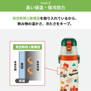 水筒 コップ付 2Wayステンレスボトル スト...の詳細画像3