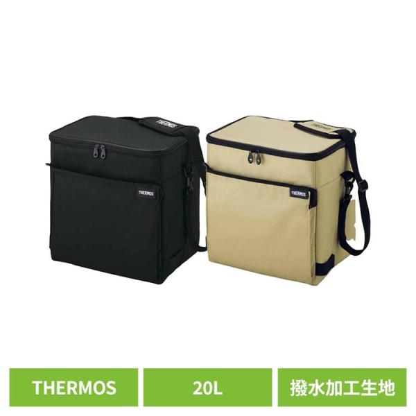 保冷バッグ クーラーバッグ ゴルフ サーモス ブランド 20L アウトドア スポーツ 折りたたみ コ...