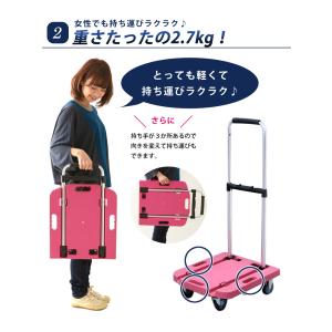 台車 折りたたみ キャスター 軽量 静音 家庭...の詳細画像2