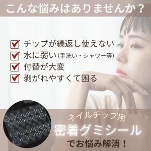 ネイル チップ グミ 240枚 シール 接着剤...の詳細画像1