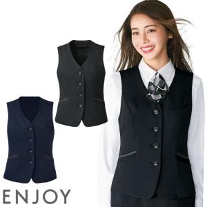 レディース ベスト 5号〜15号 スーツ 事務服 大きいサイズ ストライプ