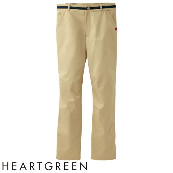 4L・5L パンツ HM2695 兼用 S〜5L ベージュ チノパン 脇ゴム ズボン 女性 レディー...