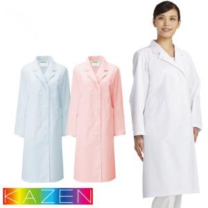 カゼン ドクターコート 医療 白衣 1 70 71 73 レディース 長袖 シングル 白 サックス ピンク 診察衣 女性 制菌 ナース服 Kazen M Kazen 1 70 ビズタイム 通販 Yahoo ショッピング