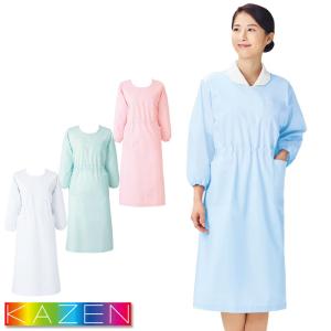 カゼン 予防衣 医療 140-30〜33 七分袖 制菌 エプロン 病院