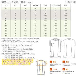ナガイレーベン ケーシー 白衣 医療 KES5...の詳細画像5