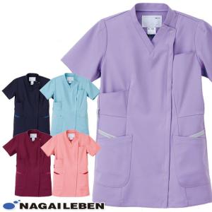 NAGAILEBEN【新品】 ナース✨白衣　医療　ピンク　Lサイズ ナガイレーベン（NAGAILEBEN） スクラブ 白衣 医療 LBF4357 ピンク