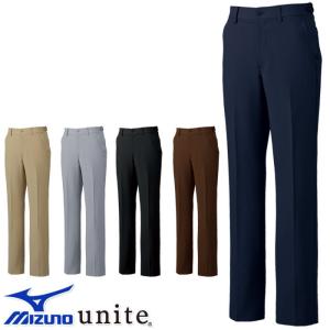 ミズノ MIZUNO パンツ MZ-0088 メンズ S〜5L 脇アジャスター ズボン ストレッチ ノータック ドクター｜uniform-bt