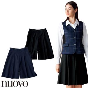 5〜19号 キュロットスカート 脇ゴム FC55248 ブラック