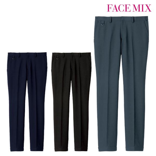 裾上げらくらくスリムパンツ FP6707U 男女兼用 SS-5L スラックス フォーマル ビジネス ...