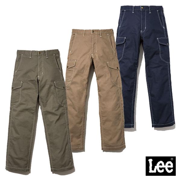 Lee LWP66004 メンズカーゴパンツ 男性用 S〜XXL ワークパンツ 作業服 ズボン パン...