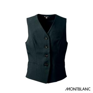MONTBLANC（モンブラン） ベスト 裏地付 BP6602 メンズ 男性用 グレー