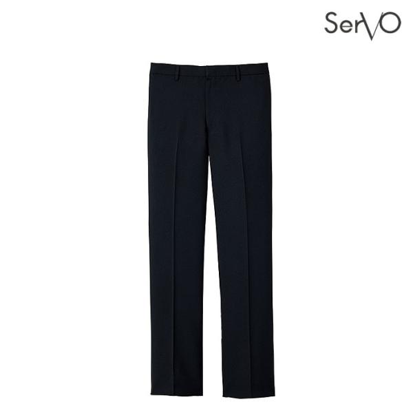 パンツ 男女兼用 SPAU1710 3S〜4L 両脇ゴム ストレッチ ノータック ズボン 黒 飲食店...