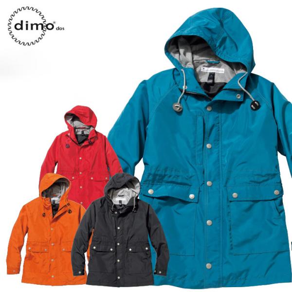4L-5L マウンテンパーカー dimo D614 男女兼用 メンズ レディース 秋冬 オールシーズ...