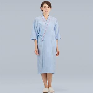 検診衣 289-98 ガウンタイプ 院内着 患者着 男女兼用