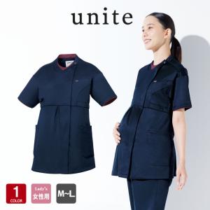 マタニティスクラブ UN-0406 レディース 医療 クリニック ストレッチ UNITE チトセ CHITOSE｜uniform-japan