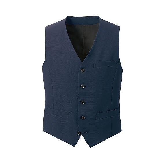 ベスト BP6602 メンズ 飲食店 ユニフォーム フォーマル ストレッチ スッキリ シルエット ブ...