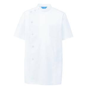 ケーシー 132-30 メンズ 半袖 制菌 吸汗 医療 白衣 メディカルウェア