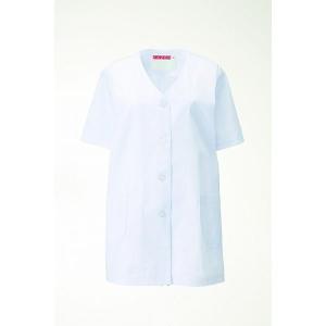 調理白衣 332-30 レディース 飲食店 ユニフォーム 半袖