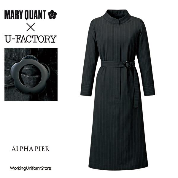 マリークヮント制服 ワンピース M53251 ピンストライプ【グリーン購入法】