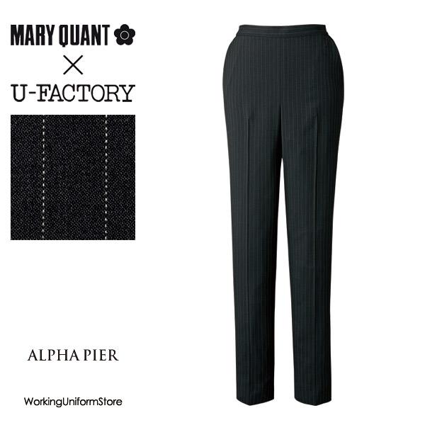マリークヮント制服 パンツ M63251 ピンストライプ【グリーン購入法】