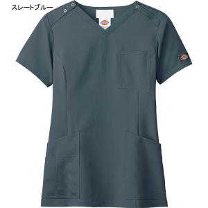 医療白衣 ディッキーズ レディース スクラブ ...の詳細画像2