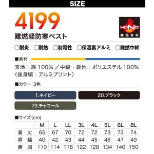 村上被服 2025年新作 秋冬 HONO 難燃...の詳細画像2