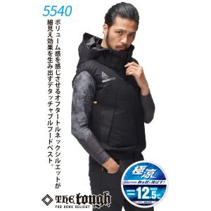 空調風神服 チタンフードベスト 5540 単品...の詳細画像1