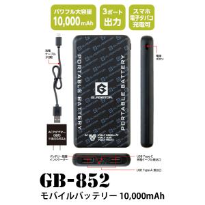 空調風神服 ボルトクール モバイルバッテリー ...の詳細画像1