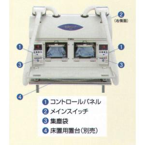 毛髪・塵埃除去機（2人用）200V単相用 MST76912-200V フードマイスター｜uniform1