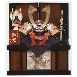 金彫金 平井旗 五月人形 収納兜飾り 収納兜飾り スポーツ No38