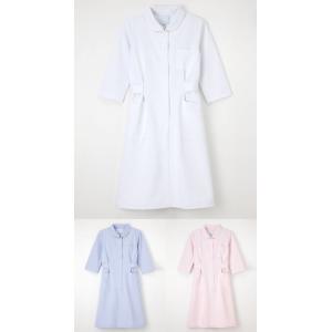 ユニフォーム1 Yahoo 店 七分 八分 袖ワンピース ナース 看護用白衣 Yahoo ショッピング