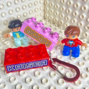 おなまえブロックキーホルダー名前バッグ名入れ ...の詳細画像3