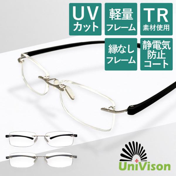 老眼鏡度数0.25〜【東京自社店舗加工】左右で異なる度数 当日発送 12時まで ブルーライトカット ...
