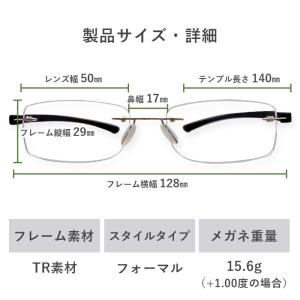 老眼鏡度数0.25〜【東京自社店舗加工】左右で...の詳細画像1