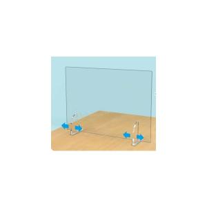 ニチレイマグネット 飛散防止透明板M 透明 VMP-01