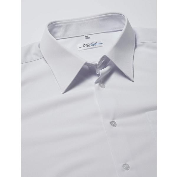 [フジヨットガクセイフク] 男子 長袖シャツ 完全ノーアイロン お手入れ楽 ラクシャツ 速乾 TSE...