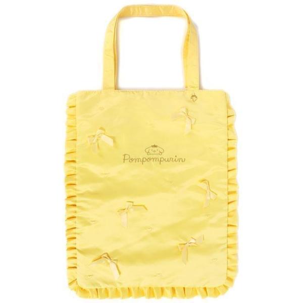 サンリオ ポムポムプリン トートバッグ エンジョイ アイドル うちわ収納 さんりお キャラクター グ...