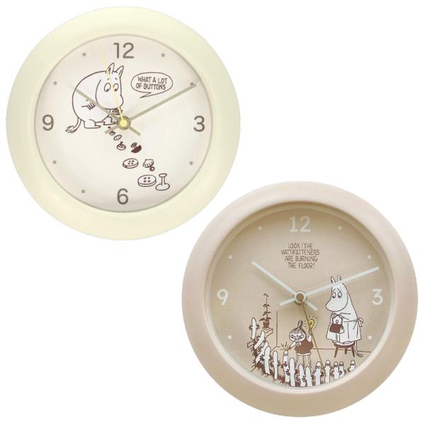 ムーミン マイルームクロック スタンドパーツ付 人気絵本キャラ 家電 時計 かわいい キャラクター ...