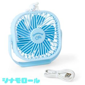 サンリオ キャラクターズ マスコット付き卓上扇...の詳細画像5