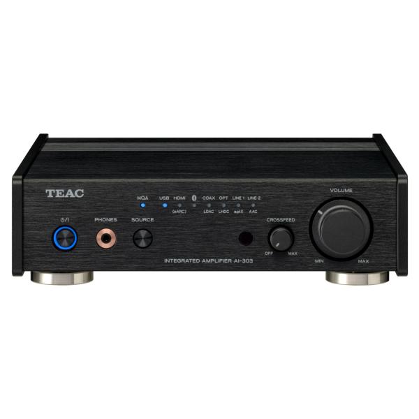 TEAC ティアック AI-303-B USB DAC/ステレオプリメインアンプ（ブラック）［メーカ...
