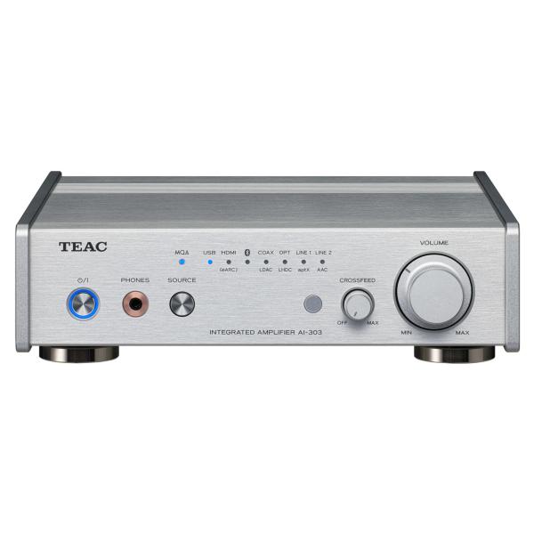 TEAC ティアック AI-303-S USB DAC/ステレオプリメインアンプ（シルバー）［メーカ...