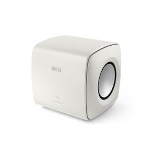 KEF ケーイーエフ KC62 Subwoofer Mineral White サブウーファー（ホワイト/1本）［国内正規代理店品］｜union901